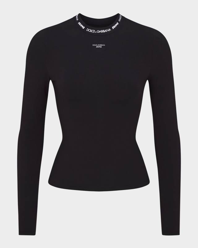 Cotton Jersey Long-Sleeve T-Shirt